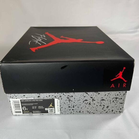 Nike Air Jordan 4 Retro GS Red Thunder Men\'s Shoes - Size 6 - Ships Now main image 7